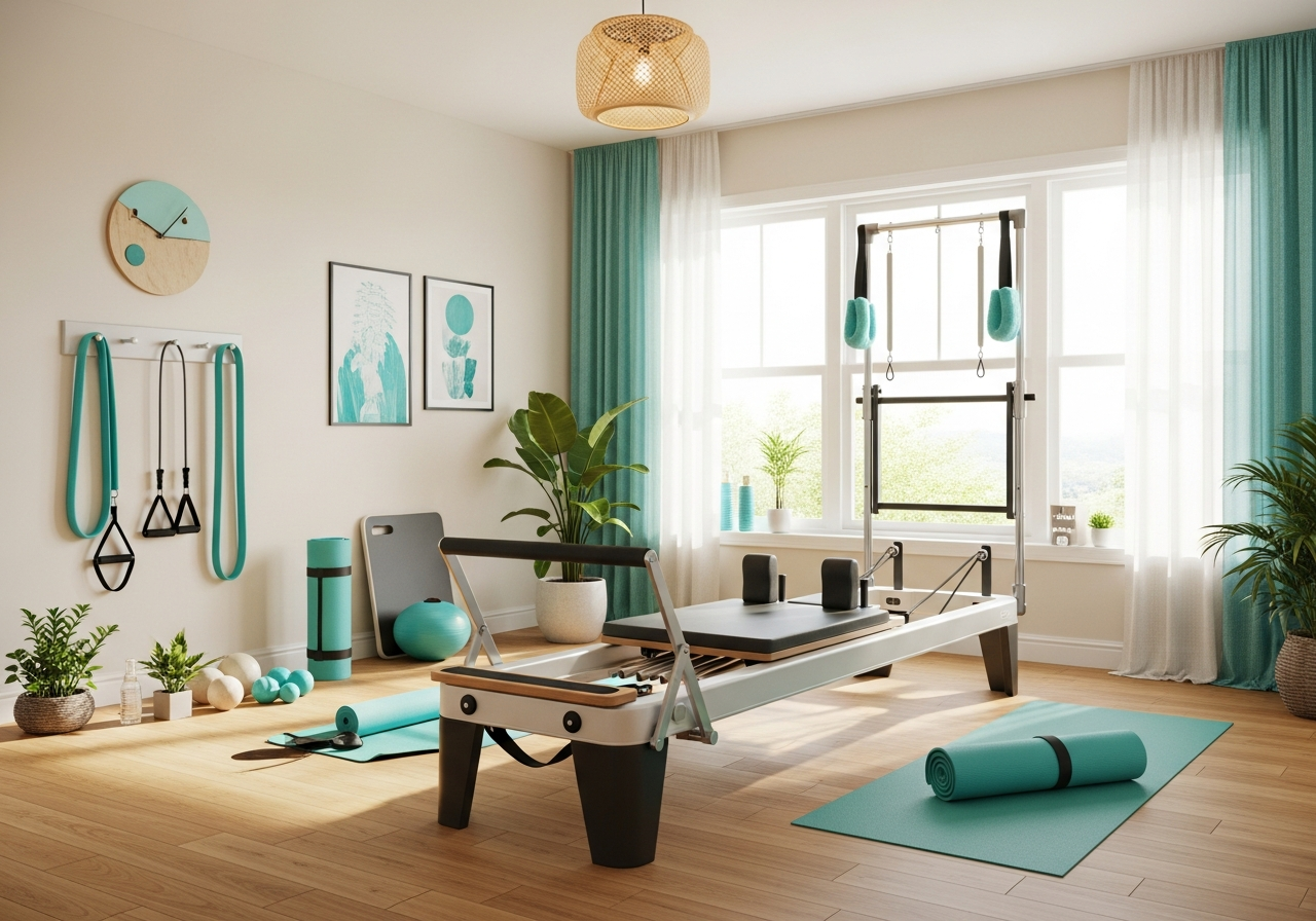 Занятия с инвентарём дома